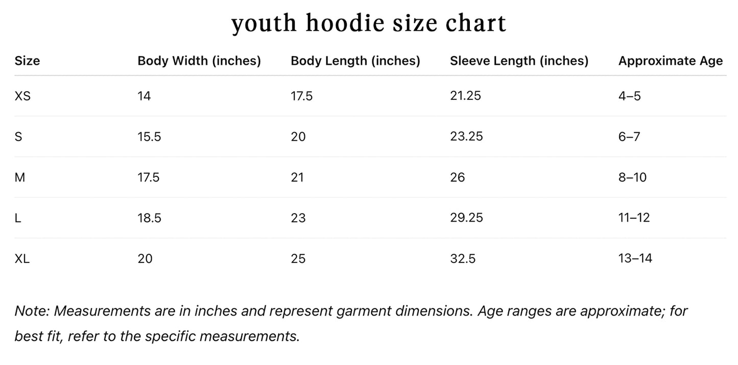 Big Butt Charters YOUTH Hoodie